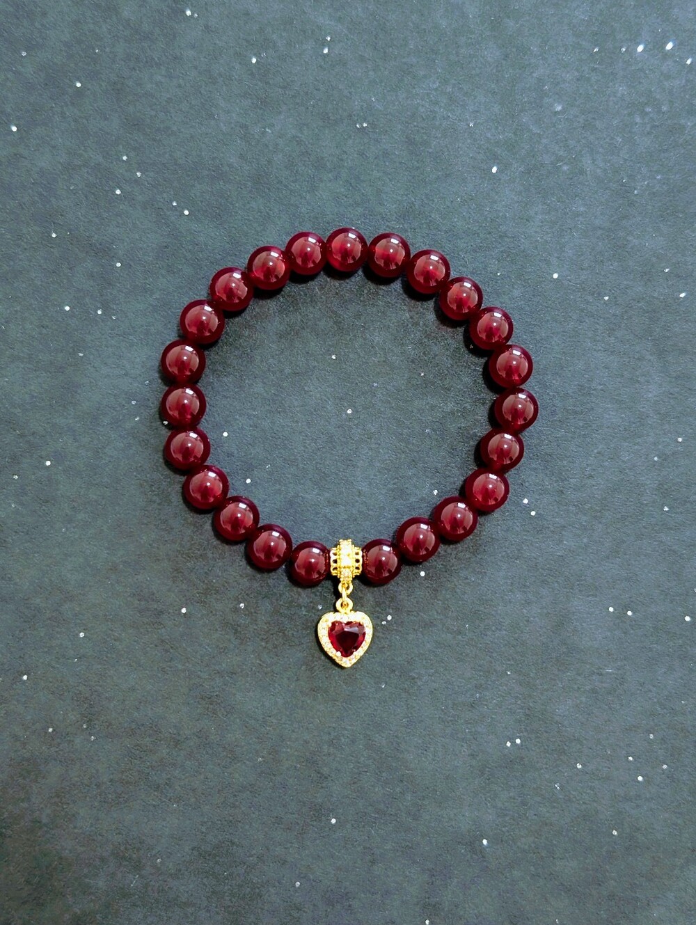 Jade Bracelet With Charm - Picture 5 of 5